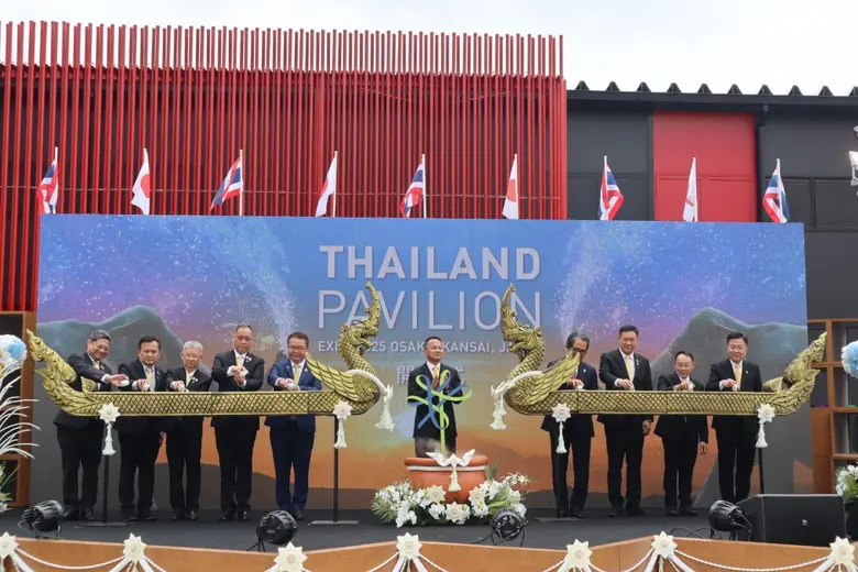 พิธีเปิดอาคารนิทรรศการไทย (Thailand Pavil...