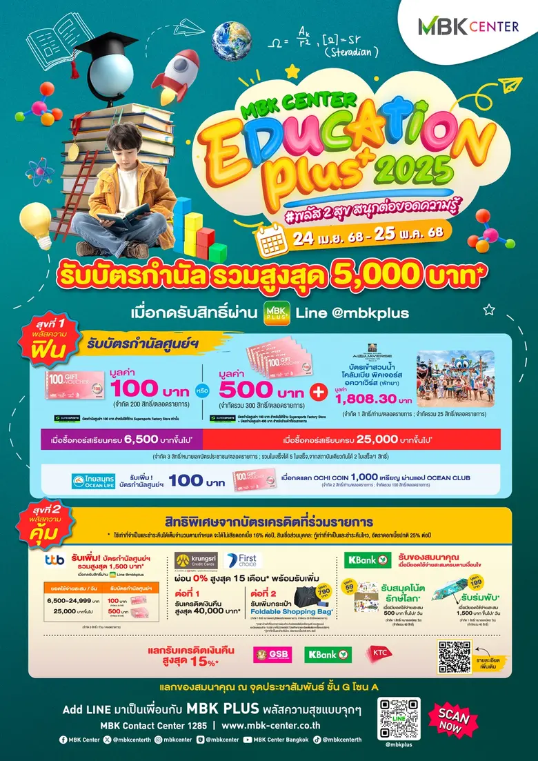 ต้อนรับปิดเทอมเอาใจน้อง ๆ ที่รักการเรียน!...