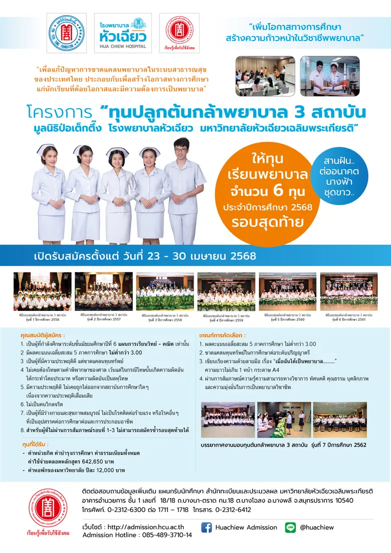 มูลนิธิป่อเต็กตึ๊ง และโรงพยาบาลหัวเฉียว ร...
