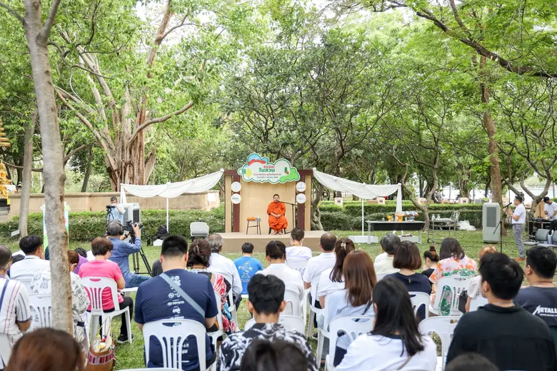 "สุขเป็น จึงเป็นสุข" ค้นหาสุขแท้ที่ไม่ทุกข์ รับเดือนวิสาขะ กับกิจกรรมธรรมะในสวน ณ สวนเบญจกิติ