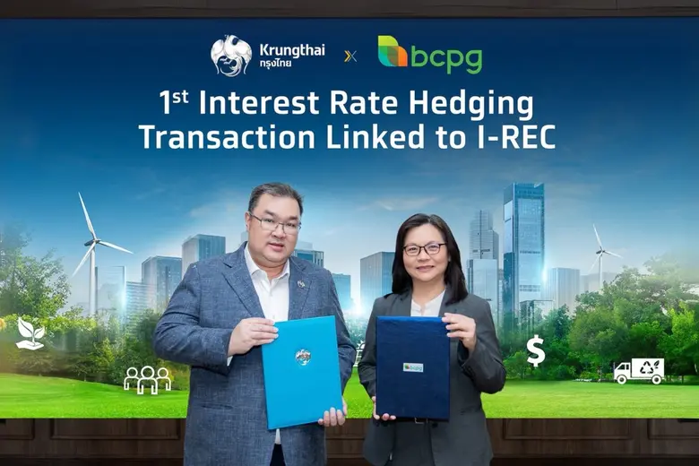 Krungthai Bank has joined forces with BCPG to annou...