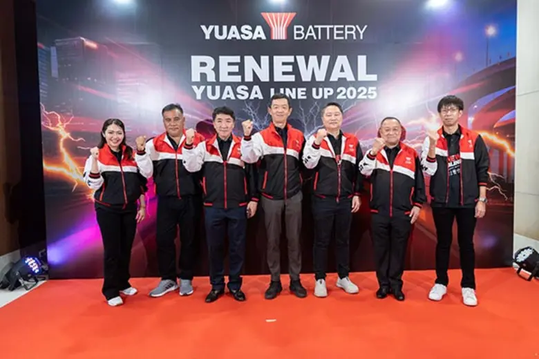 ยัวซ่าแบตเตอรี่ เปิดตัวผลิตภัณฑ์ใหม่ แบตเตอรี่อัพเกรดเทคโนโลยี ในงาน "RENEWAL YUASA LINE UP &amp; Thank You Party"