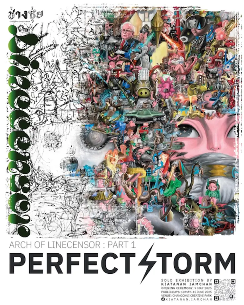 Get Ready for a Major Art Phenomenon @ChangChui The 9th Solo Exhibition by Line Censor  "ARCH OF LINECENSOR: PERFECT STORM"
