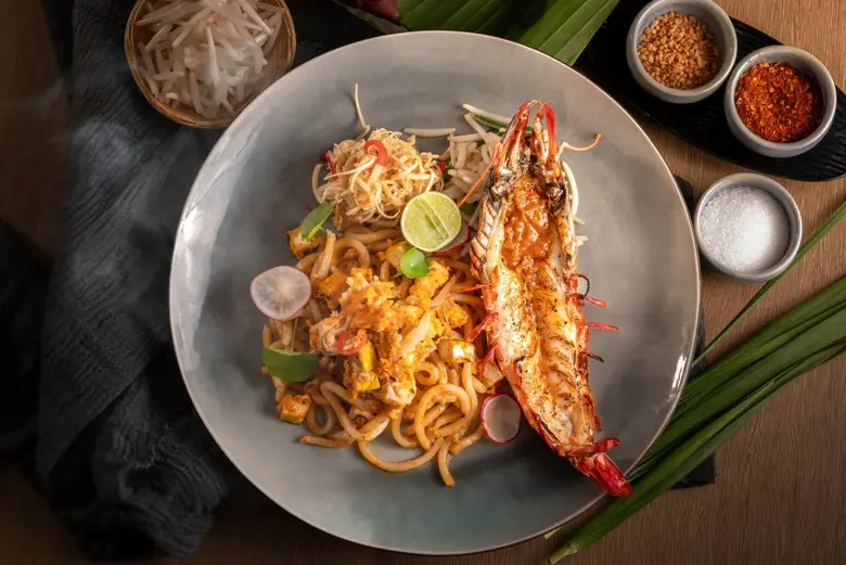 Dive into Bold Thai Flavors with "Tiger Prawn Pad Thai Udon" Plate of the Month at Plate Restaurant