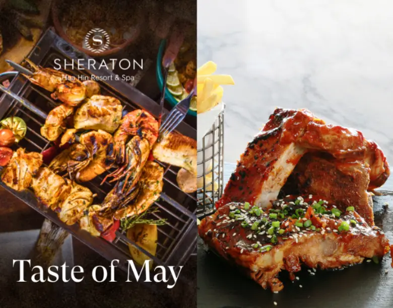 This May, Sheraton Hua Hin Resort & Spa i...