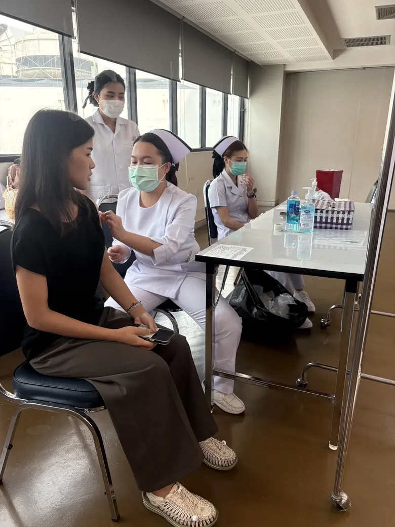 SiS ใส่ใจสุขภาพพนักงาน จัดฉีดวัคซีนป้องกันไข้หวัดใหญ่ประจำปี 2568