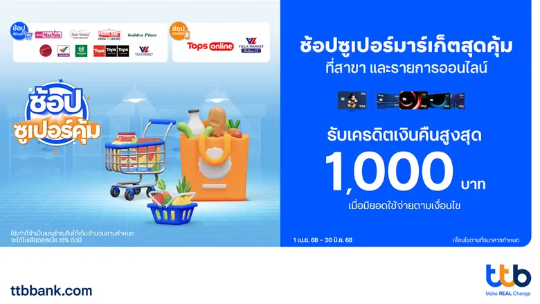ทีเอ็มบีธนชาต หรือ ทีทีบี มอบสิทธิพิเศษให...