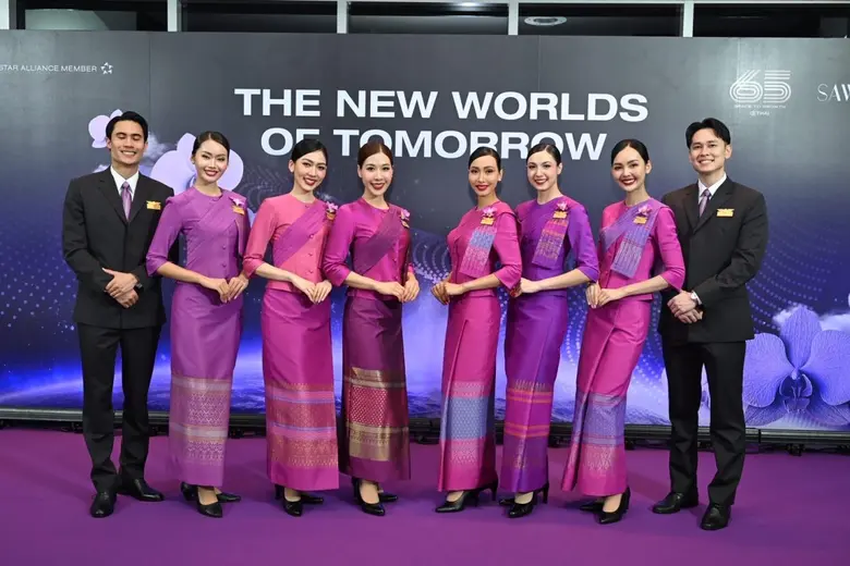 การบินไทย พร้อมก้าวสู่ยุคใหม่ เปิดตัวแนวคิด "THE NEW WORLDS OF TOMORROW" ฉลองเข้าสู่ปีที่ 65 ด้วยการยกระดับการเดินทางในทุกมิติ