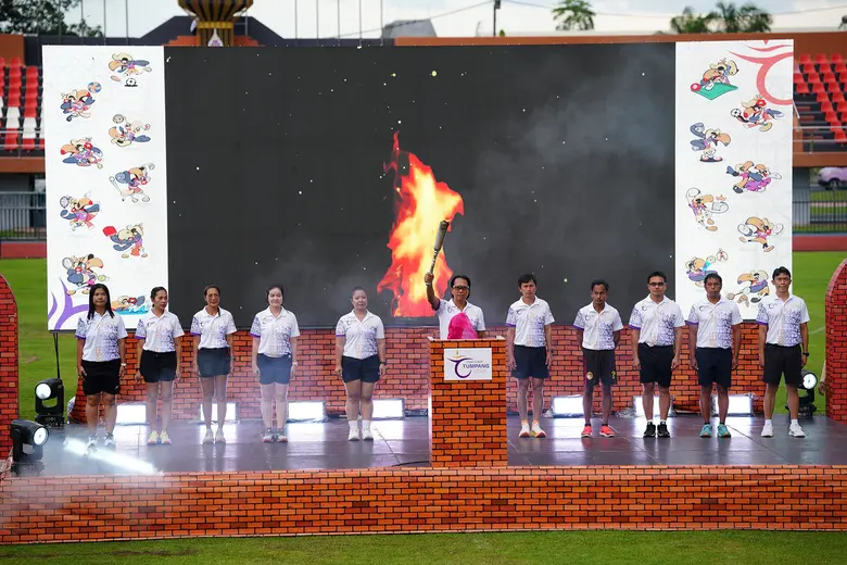 เปิดฉากแล้วอย่างสวยงาม! กีฬาบุคลากรฯ ครั้งที่ 41 "ตุมปังเกมส์"