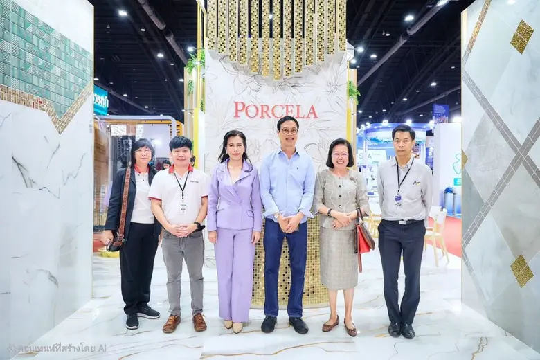 แบรนด์กระเบื้องน้องใหม่มาแรงในงาน สถาปนิก...