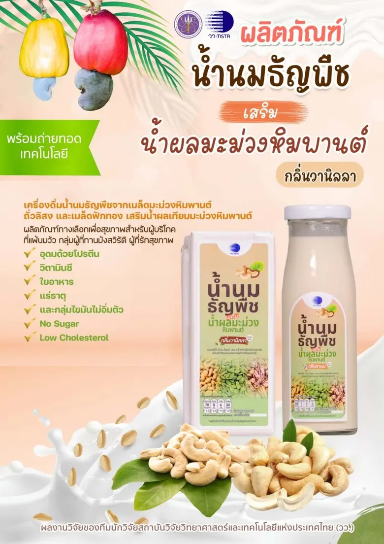 เม็ดมะม่วงหิมพานต์ (Cashew) เป็นหนึ่งในถั...