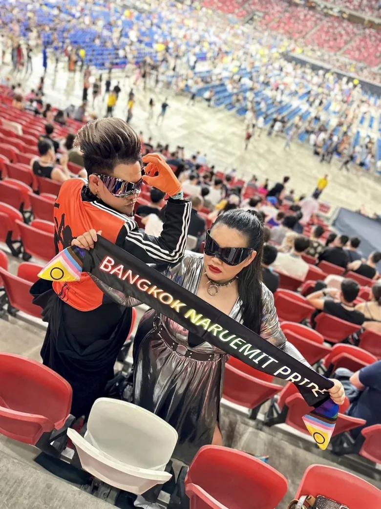 ตัวแทนคนไทย เก่ง ธชย ลัดฟ้าดู Lady Gaga ในฐานะผู้ร่วมสร้างเพลงธีม Bangkok Pride 2025
