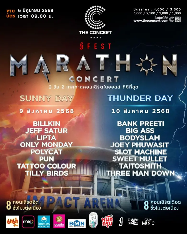 ใน 'GFEST MARATHON CONCERT 2025' จัดเต็มแ...