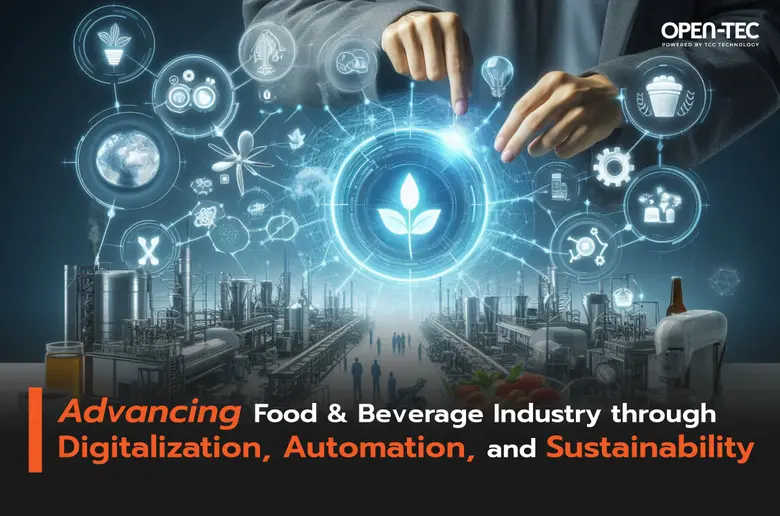 The global food and beverage industry is ...