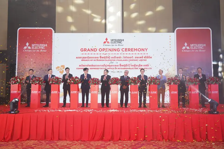 Mitsubishi Electric Expands Business Operations in Cambodia, Reinforcing Confidence in the Potential of the ASEAN Region