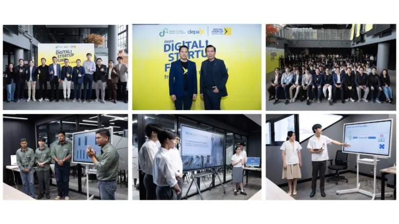 depa Selects 30 Promising Startup Teams Through Final Pitching Event THB 6 Million Granted to Strengthen Thailand's Startup Ecosystem