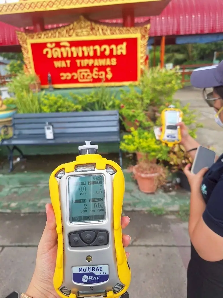 กทม. ตรวจเข้มผลกระทบสิ่งแวดล้อมรอบจุดเพลิงไหม้ในซอยฉลองกรุง 51 ย้ำกลุ่มเสี่ยงสวมหน้ากาก N95
