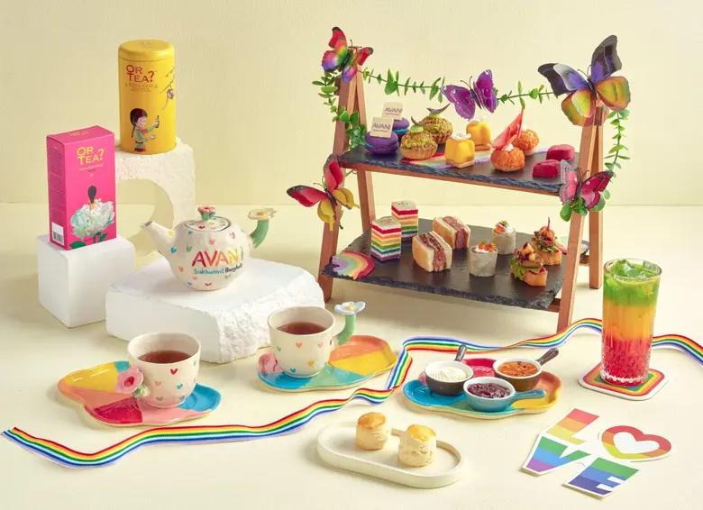 Celebrating Diversity through Art and Flavour with Proud &amp; Pride Afternoon Tea at Avani Sukhumvit Bangkok