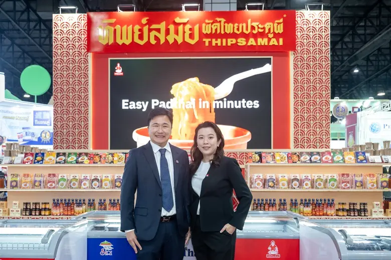 "ทิพย์สมัย ผัดไทยประตูผี" รุกตลาดโลก เปิดตัวผลิตภัณฑ์อาหารไทยแปรรูป กว่า 20 รายการในงาน THAIFEX - ANUGA ASIA 2025