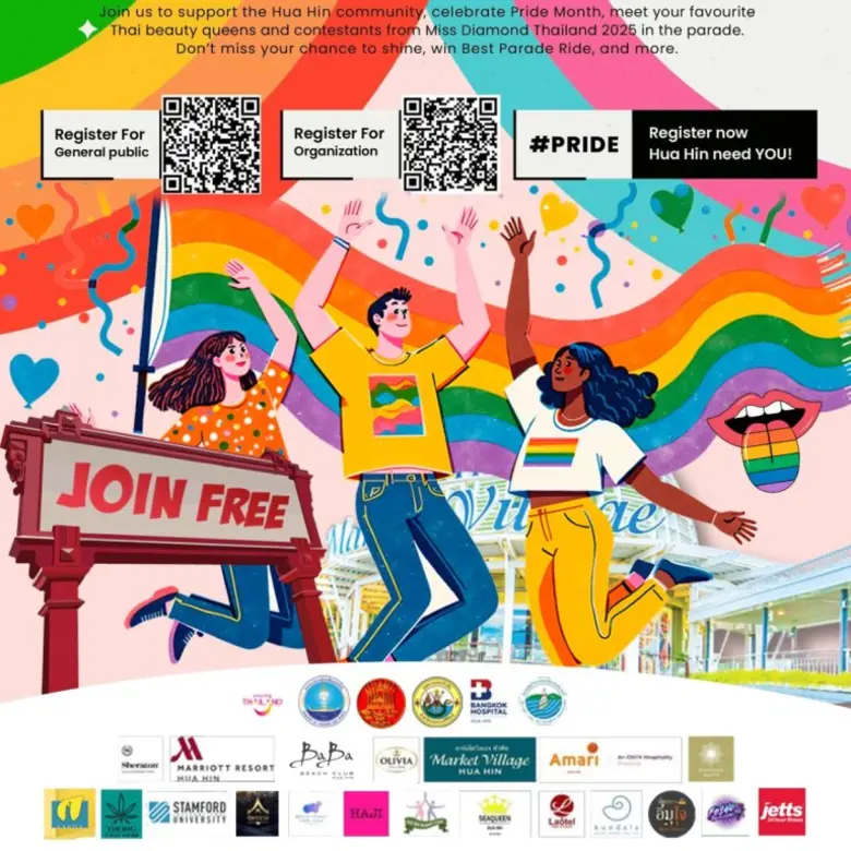Hua-Hin Pride Parade 2025