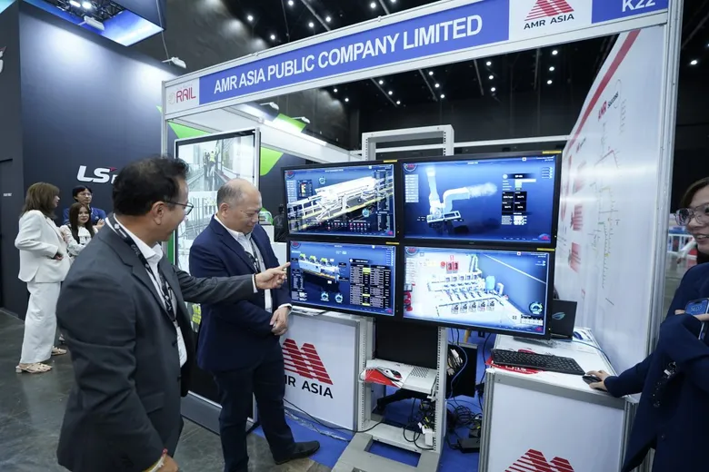 AMR โชว์สุดยอดนวัตกรรมและเทคโนโลยีระบบราง ในงาน Asia Pacific Rail 2025