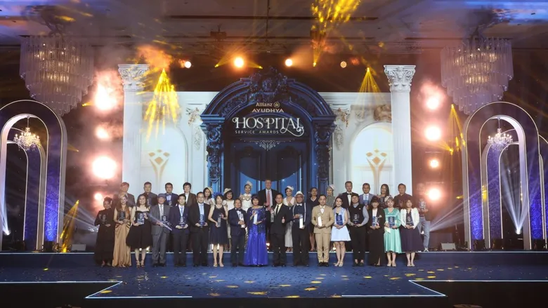 อลิอันซ์ อยุธยา เชิดชูโรงพยาบาลพันธมิตร ยกระดับบริการสุขภาพจัดงานมอบรางวัล Allianz Ayudhya Hospital Service Awards 2024