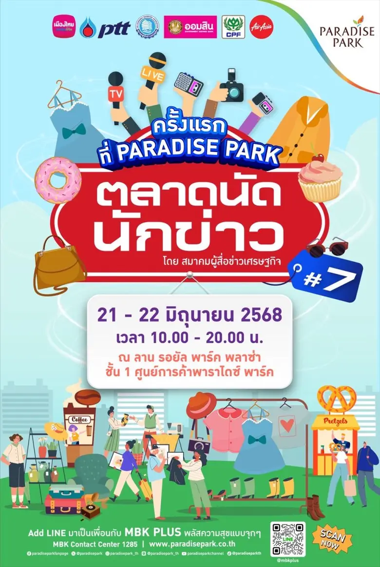 นักช้อปเตรียมตัวให้พร้อม! สมาคมผู้สื่อข่า...