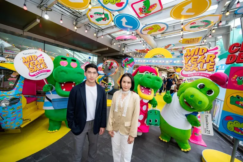 เทอร์มินอล21 ทุกสาขา แฟชั่นไอส์แลนด์ และเดอะพรอมานาด จัดแคมเปญใหญ่ "CROCODEAL BITE THE PRICE" "งับดีล" กลางปี ลดสูงสุด 70% ช้อปสนุกทุกศูนย์ พร้อมกิจกรรมสุดคิ้วท์ ตั้งแต่วันนี้ ถึง 20 ก.ค.นี้