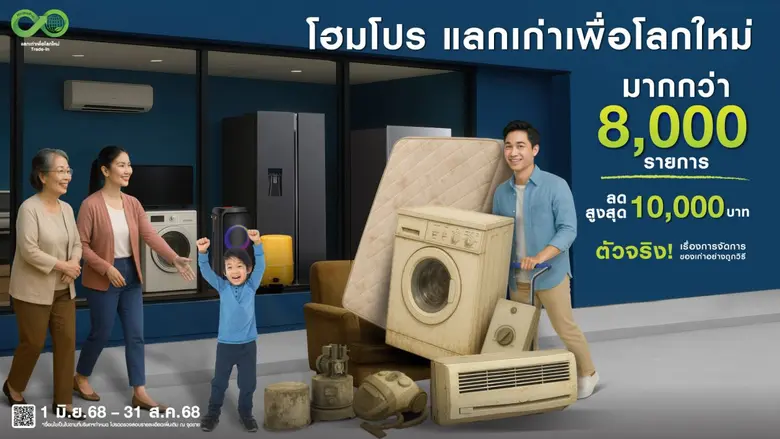 โฮมโปร สานต่อความสำเร็จ โครงการ 'แลกเก่าเ...