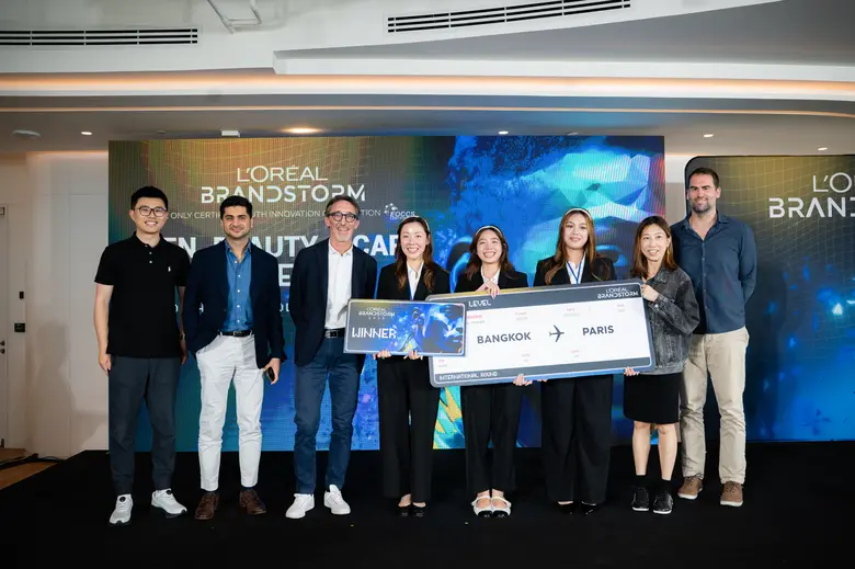 นักศึกษาไทยพร้อมลุยเวทีนานาชาติรอบชิง L'OREAL BRANDSTORM 2025 ประชันไอเดียโจทย์ธุรกิจ ปฏิวัติวงการความงามสำหรับสุภาพบุรุษ