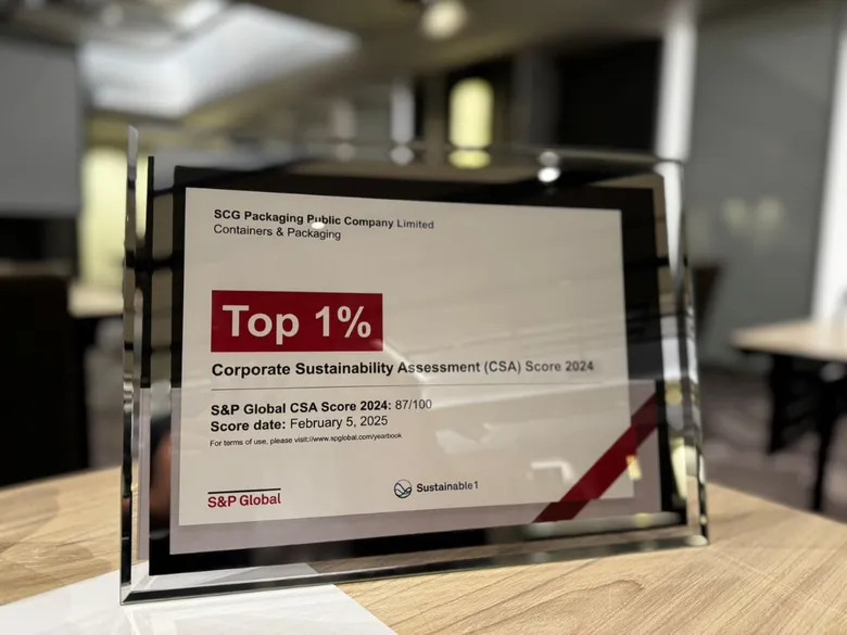 SCGP ครอง Top 1% S&P Global ในกลุ่มอุตสาหกรรมบรรจุภัณฑ์ เดินหน้าส่งต่อแนวคิดเศรษฐกิจหมุนเวียน บนเวทีฟอรั่ม Earth Jump 2025