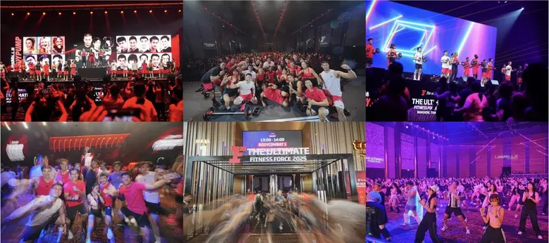 The Ultimate Fitness Force 2025 Wraps Up with a Bang! Pushing the Limits of Group Fitness and Cementing Thailand's Position as Asia's Wellness Hub