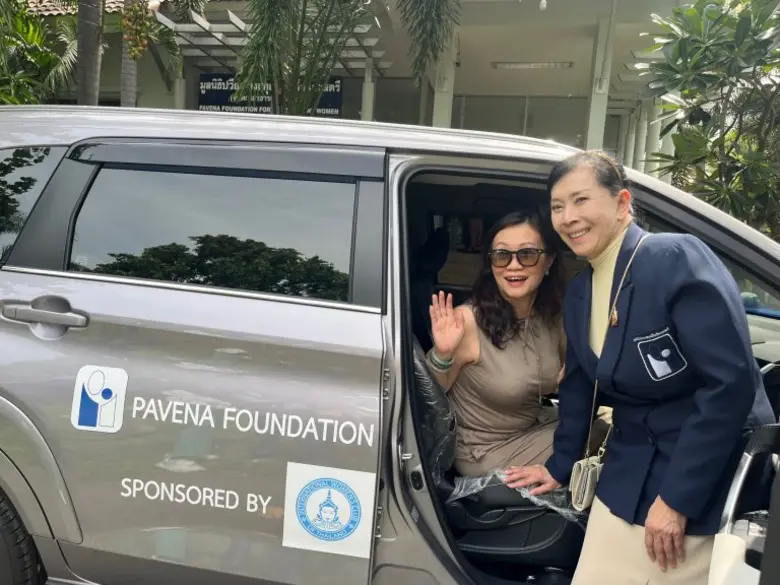 Pavena Foundation for Children &amp; Women Receives Vehicle Donation from the International Women's Club of Thailand