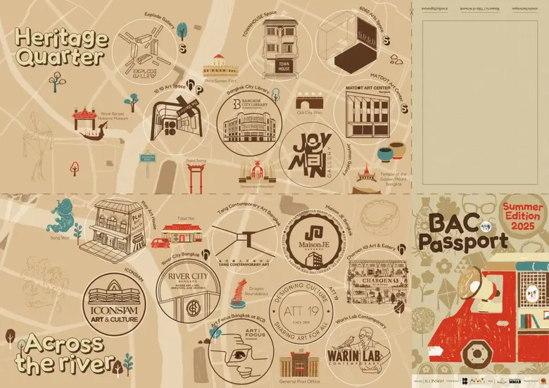เที่ยวกรุงเทพ กับ BAC Passport: Summer Edition 2025 24 สถานที่ 4 เส้นทางศิลปะ และกิจกรรมสร้างสรรค์ที่ชวนทุกคนมาร่วมสนุก