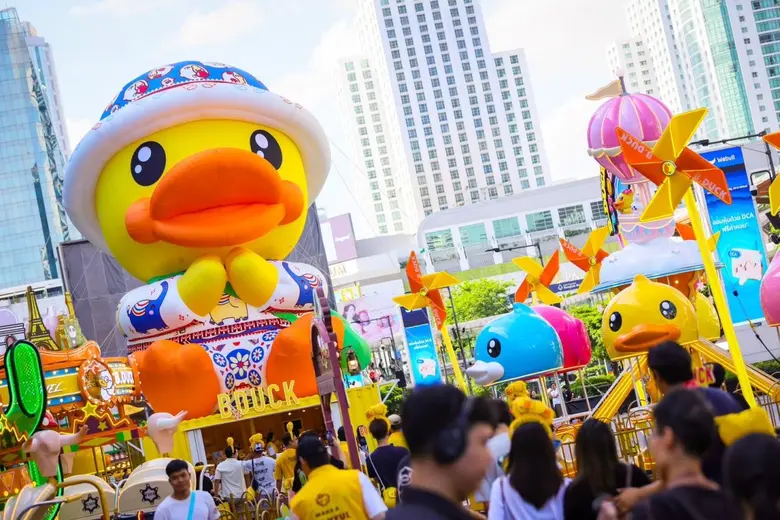Discover a world of fun with six B.Duck t...