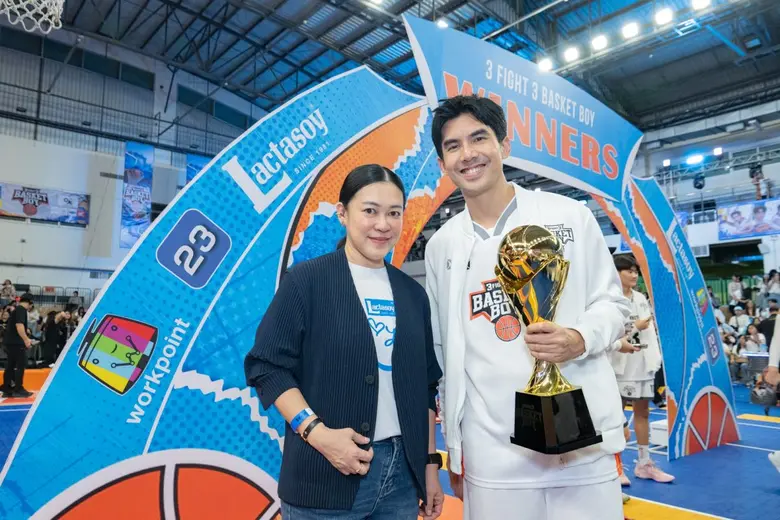 สมศักดิ์ศรี "3FIGHT3 BASKET BOY" ทีม White คว้าแชมป์ซีซั่น 1 แลคตาซอย ร่วมยินดีพร้อมมอบรางวัลชนะเลิศ