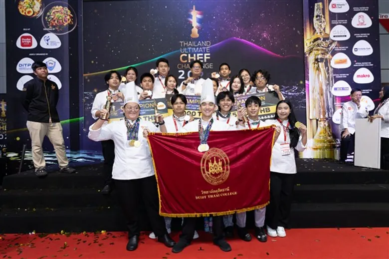 ทัพนักศึกษาวิทยาลัยดุสิตธานีพิชิต 61 รางวัลจากการแข่งขันระดับนานาชาติ THAIFEX - ANUGA ASIA 2025