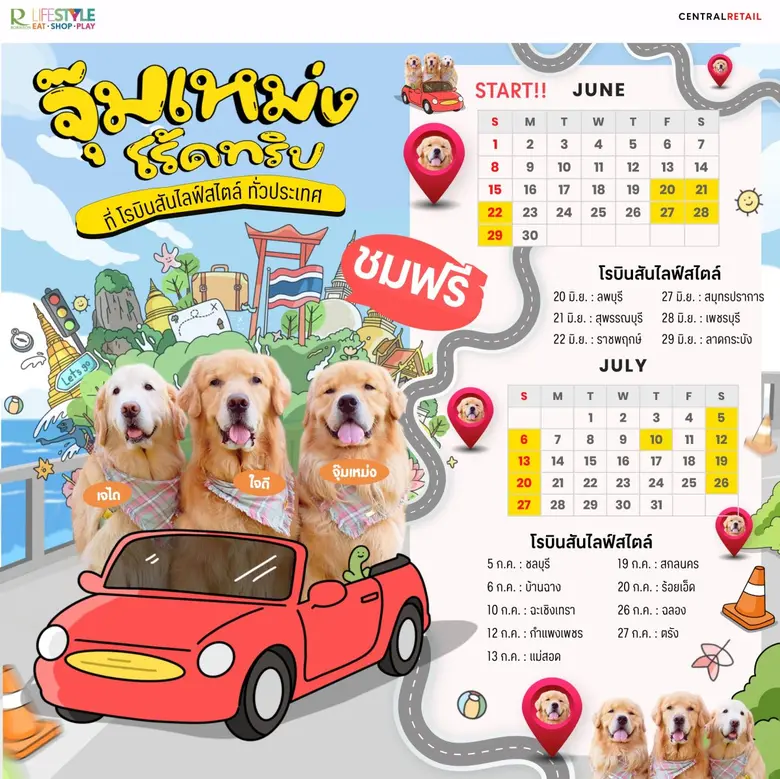 ศูนย์การค้าโรบินสันไลฟ์สไตล์ ในเครือเซ็นทรัล รีเทล ...