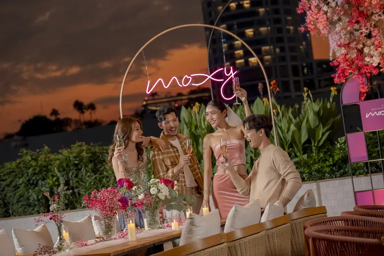 Moxy Bangkok Ratchaprasong, the bold life...