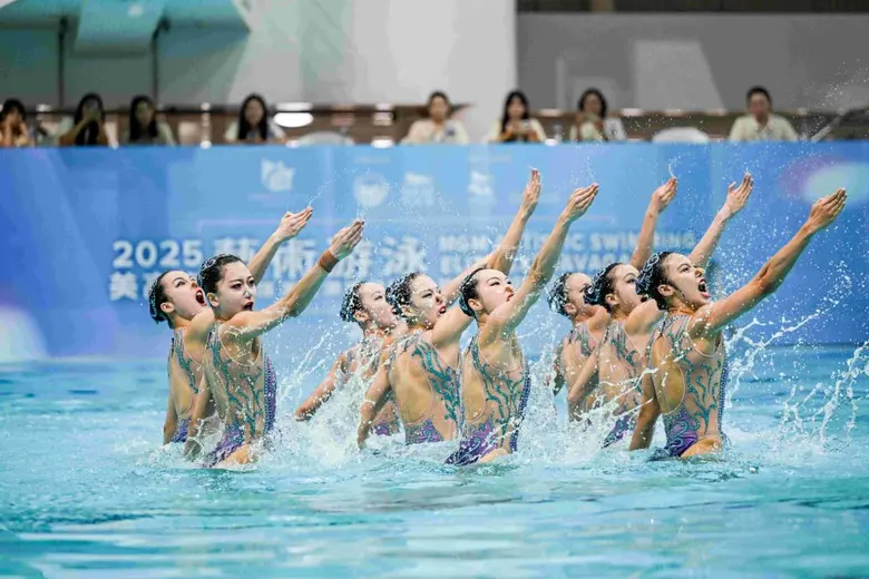 การแข่งขัน "MGM Artistic Swimming Elite Extravaganza &amp; Macao Open Competition 2025" ปิดฉากความสำเร็จอย่างยิ่งใหญ่