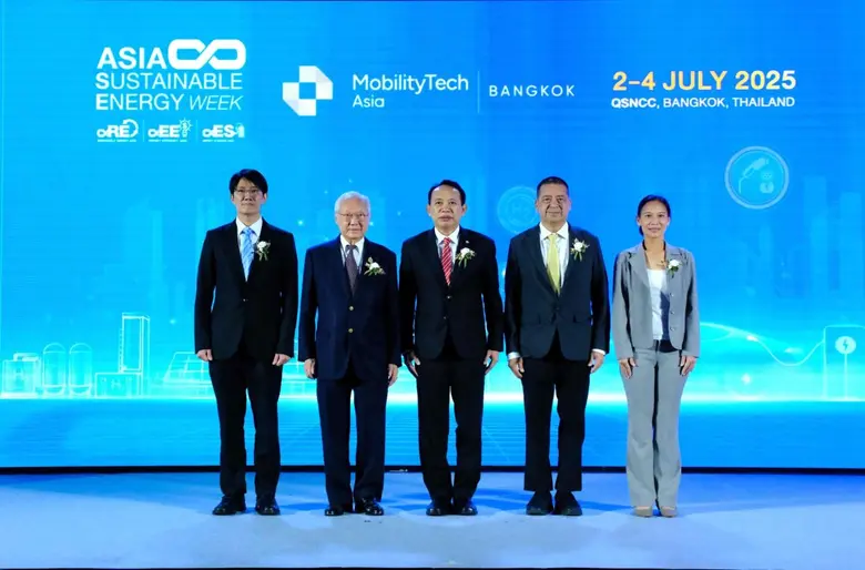 เปิดแล้ว งานมหกรรมพลังงานยั่งยืนแห่งเอเชีย "ASIA Sustainable Energy Week 2025" หนุนไทยก้าวสู่ศูนย์กลางพลังงานสะอาดของภูมิภาค