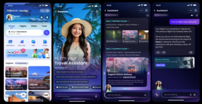 Alipay+ Voyager รวมเทคโนโลยี AI ด้านการท่...
