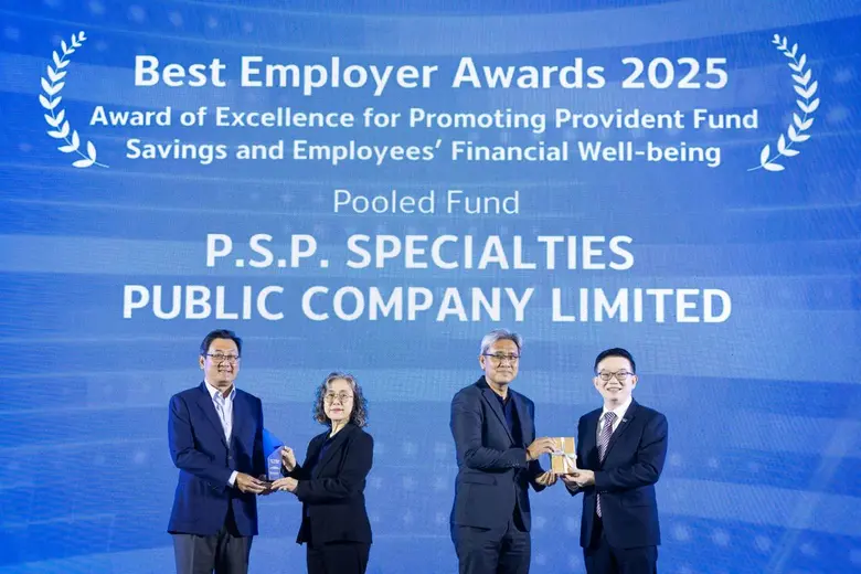 PSP คว้า Best Employer Award 2025 ตอกย้ำผู้นำ ESG ด้านบุคลากร พิสูจน์ความสำเร็จ 'คน' เป็นศูนย์กลางสู่ Net Zero 2593