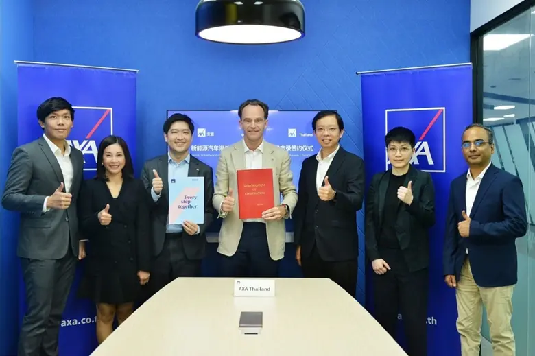 AXA Insurance Thailand has officially sig...