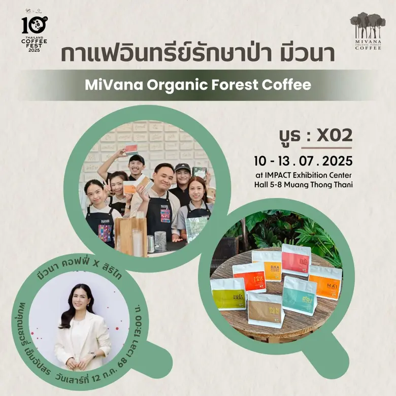 มีวนา กาแฟอินทรีย์รักษาป่า ภายใต้ บริษัท ...