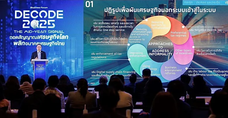 นายผยง ศรีวณิช ประธานสมาคมธนาคารไทย และกรรมการผู้จั...