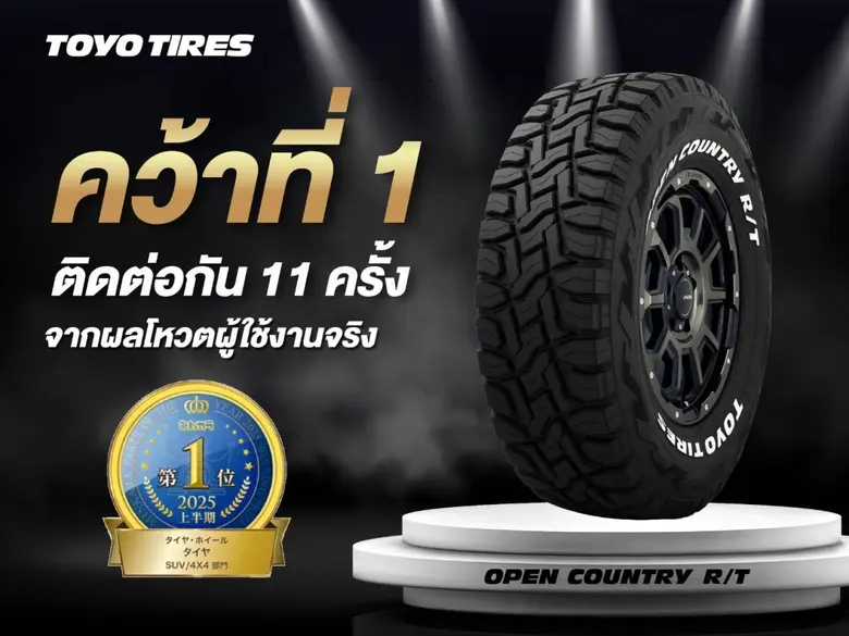 ตอกย้ำความเป็นผู้นำของยาง SUV สายพันธุ์แก...