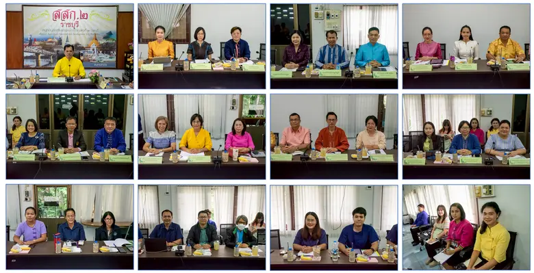 สำนักงานส่งเสริมและพัฒนาการเกษตรที่ 2 จังหวัดราชบุรี ประชุม 8 จังหวัดภาคตะวันตก ขับเคลื่อนงานส่งเสริมการเกษตรระดับเขต