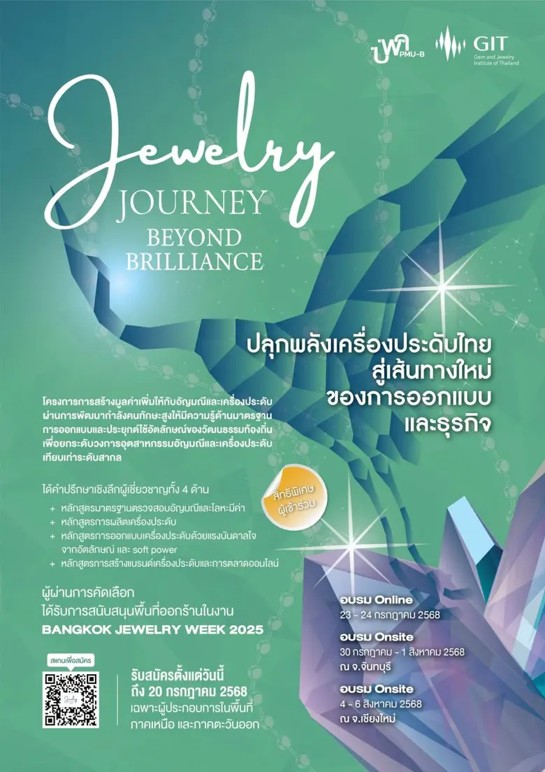 สถาบันวิจัยและพัฒนาอัญมณีและเครื่องประดับแห่งชาติ (...