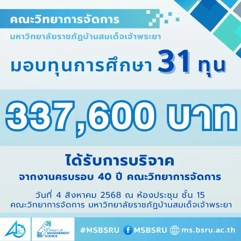 คณะวิทยาการจัดการ มหาวิทยาลัยราชภัฏบ้านสม...